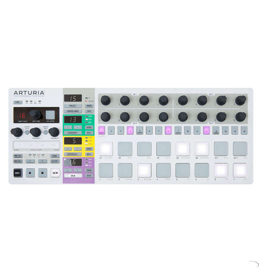 Controlador Y Secuenciador Arturia Beatstep Pro 430111