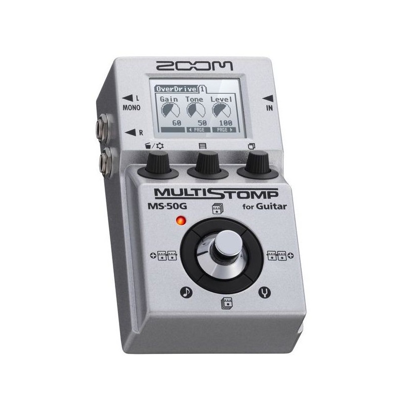 Pedal Zoom MS-50G Multiefectos Guitaarra Electrica