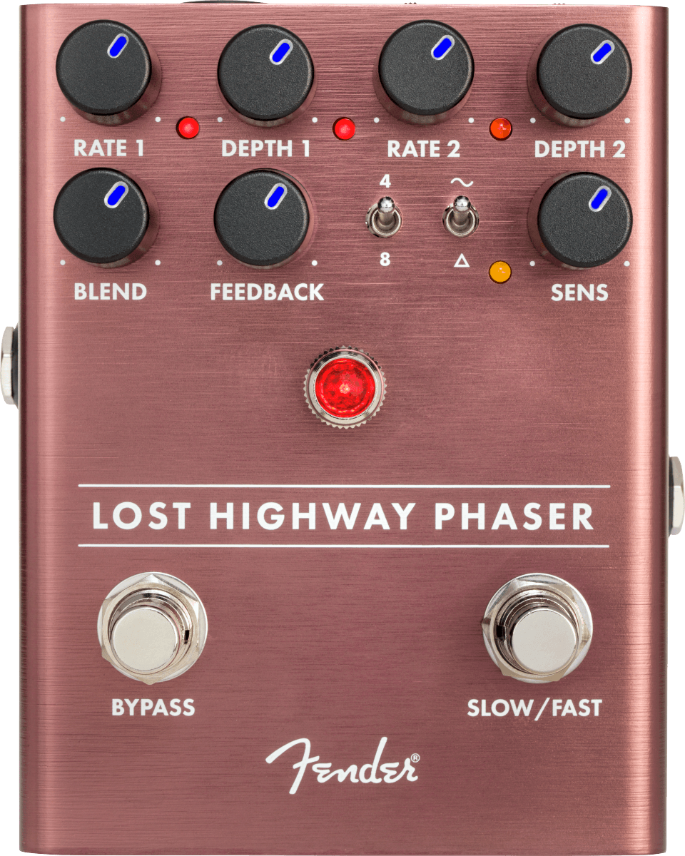 Pedal Fender LOST HIGHWAY PHASER Guitarra Electrica 234544000