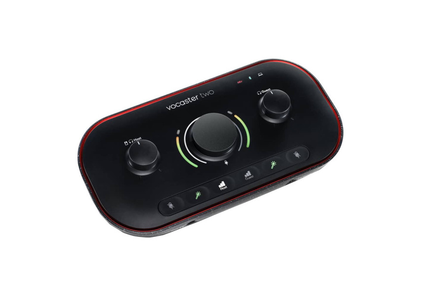 Interfaz Focusrite Vocaster Two para PODCAST