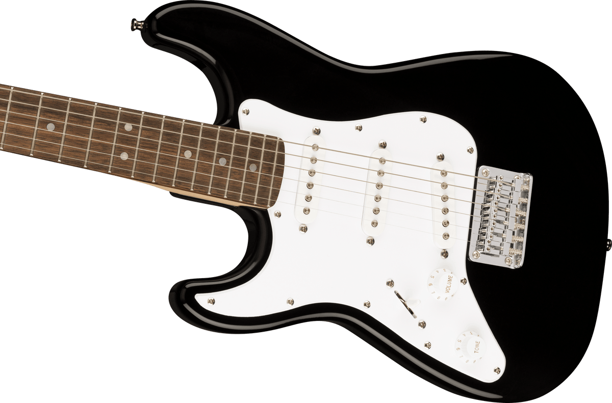 Guitarra Fender LH LRL BK0370123506 Electrica Sq Minist