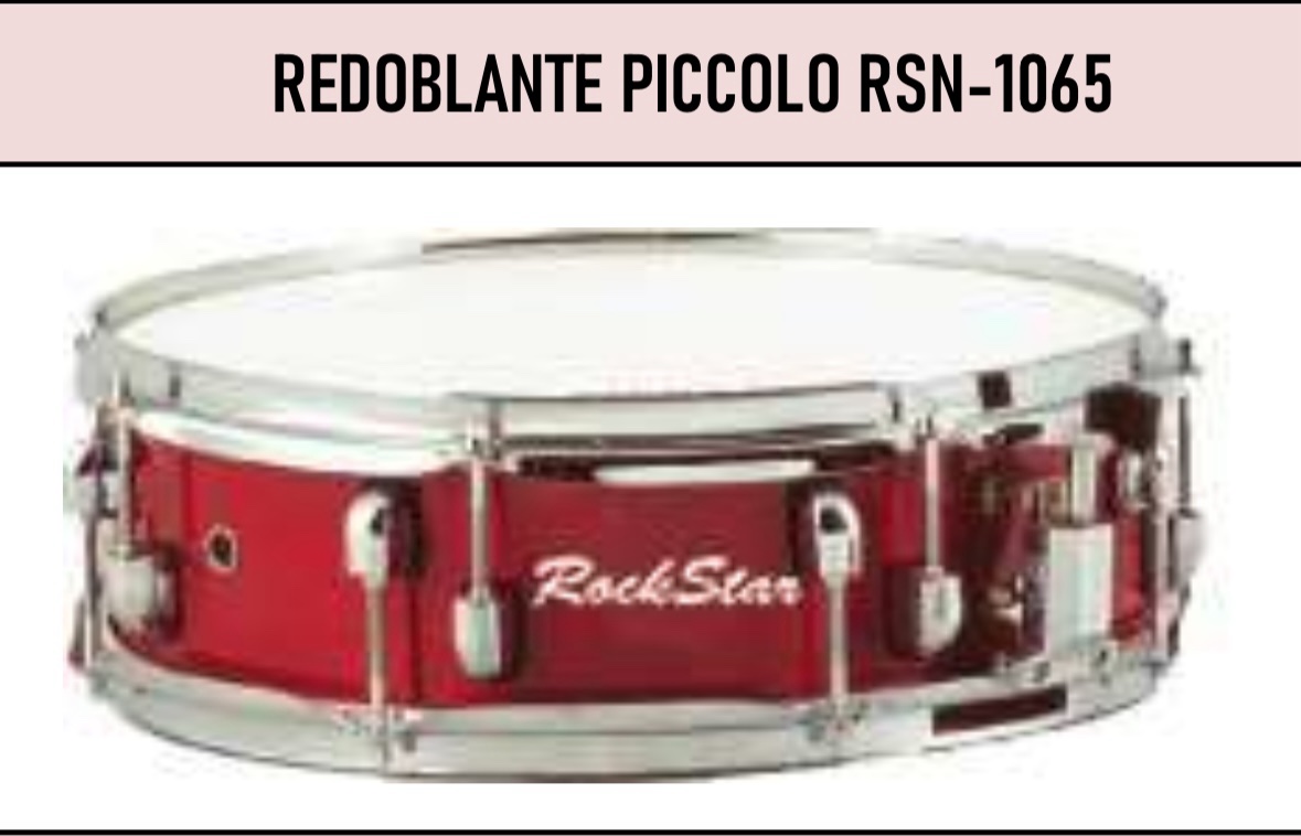 Redoblante Rockstar RSN-1065 Bateria Piccolo