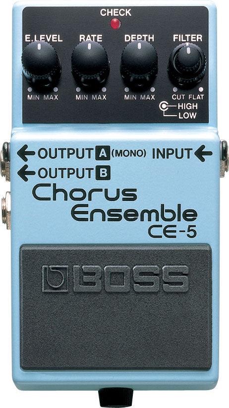 Pedal Boss CE-5 Guitarra Electrica Stereo Chorus Ensemble