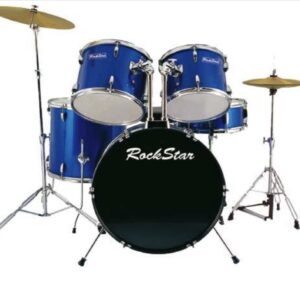 Batería Rockstar RDS-406 Platillos Silla Baquetas