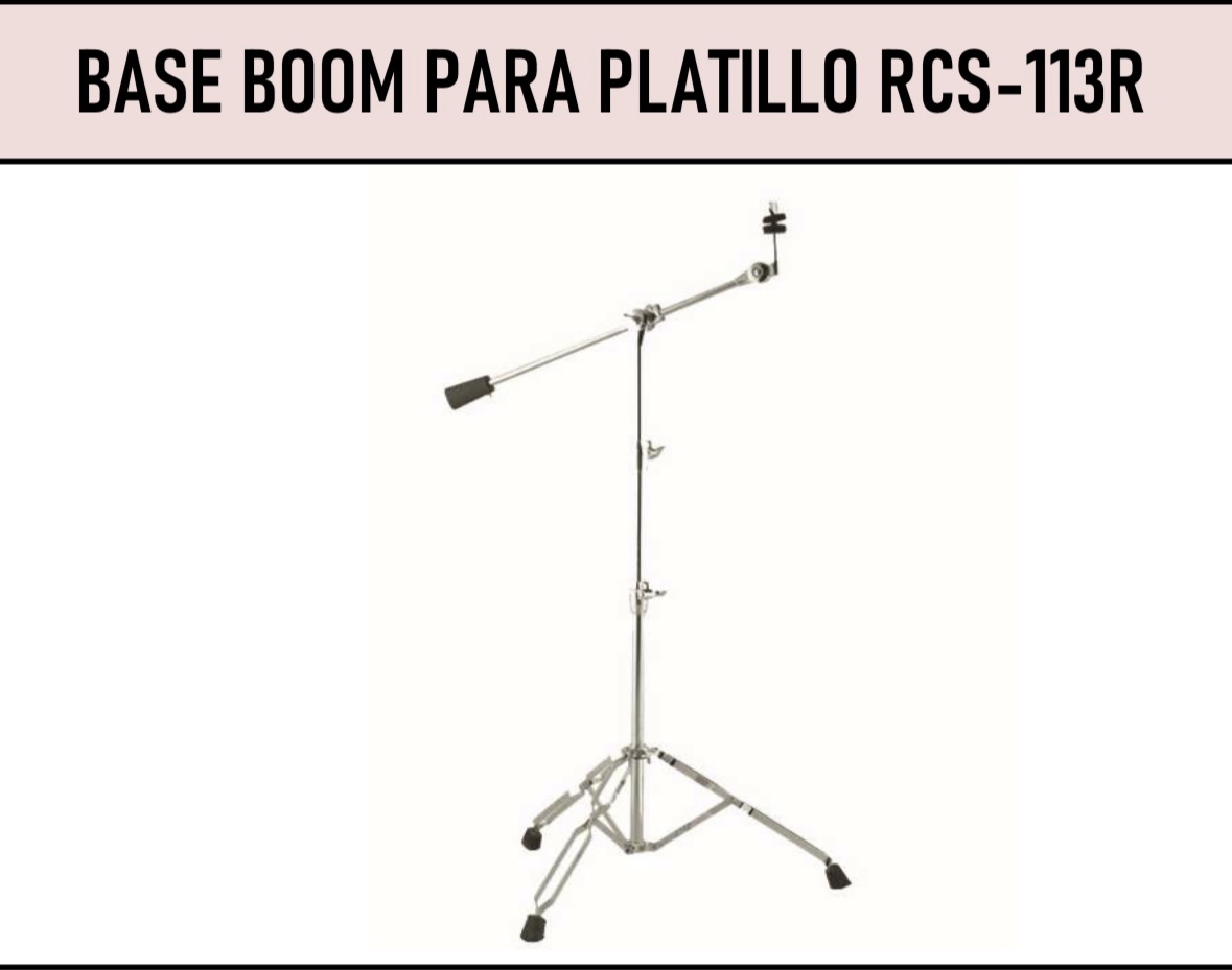 Base Rockstar RCS-113R Boom Para Platillo