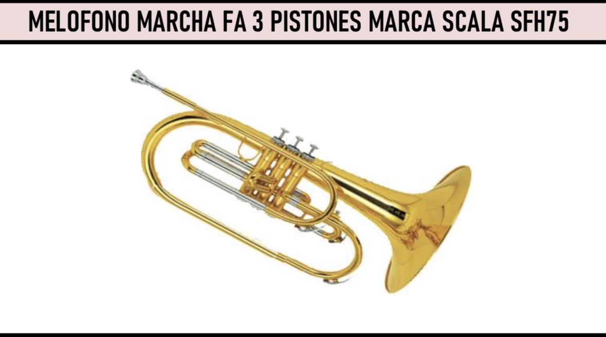 Melofono Scala SFH75 Marcha 3 Pistones F