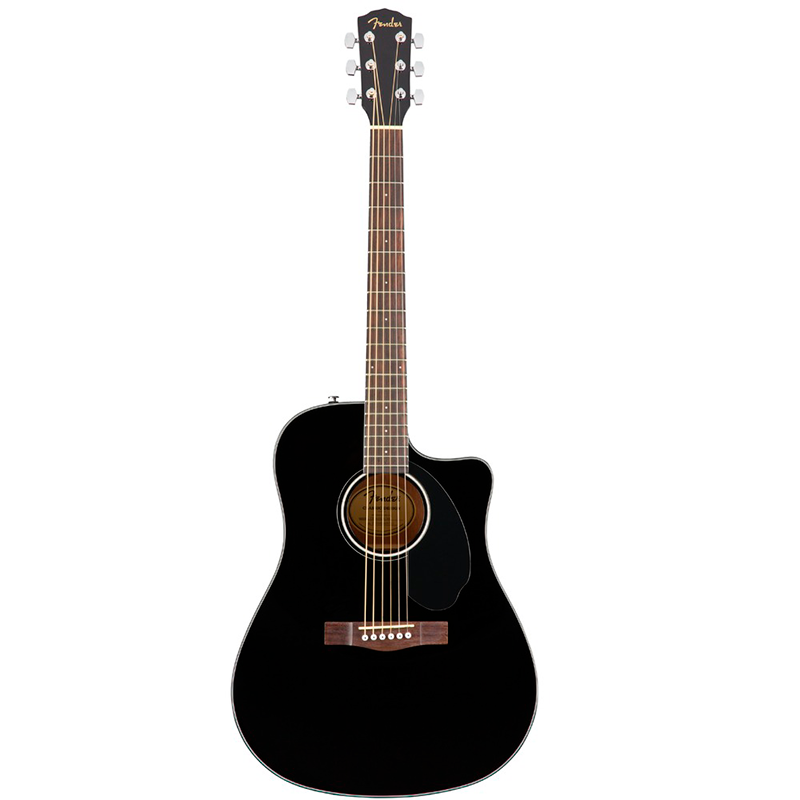 Guitarra Fender CD60CE Electroacustica Negro