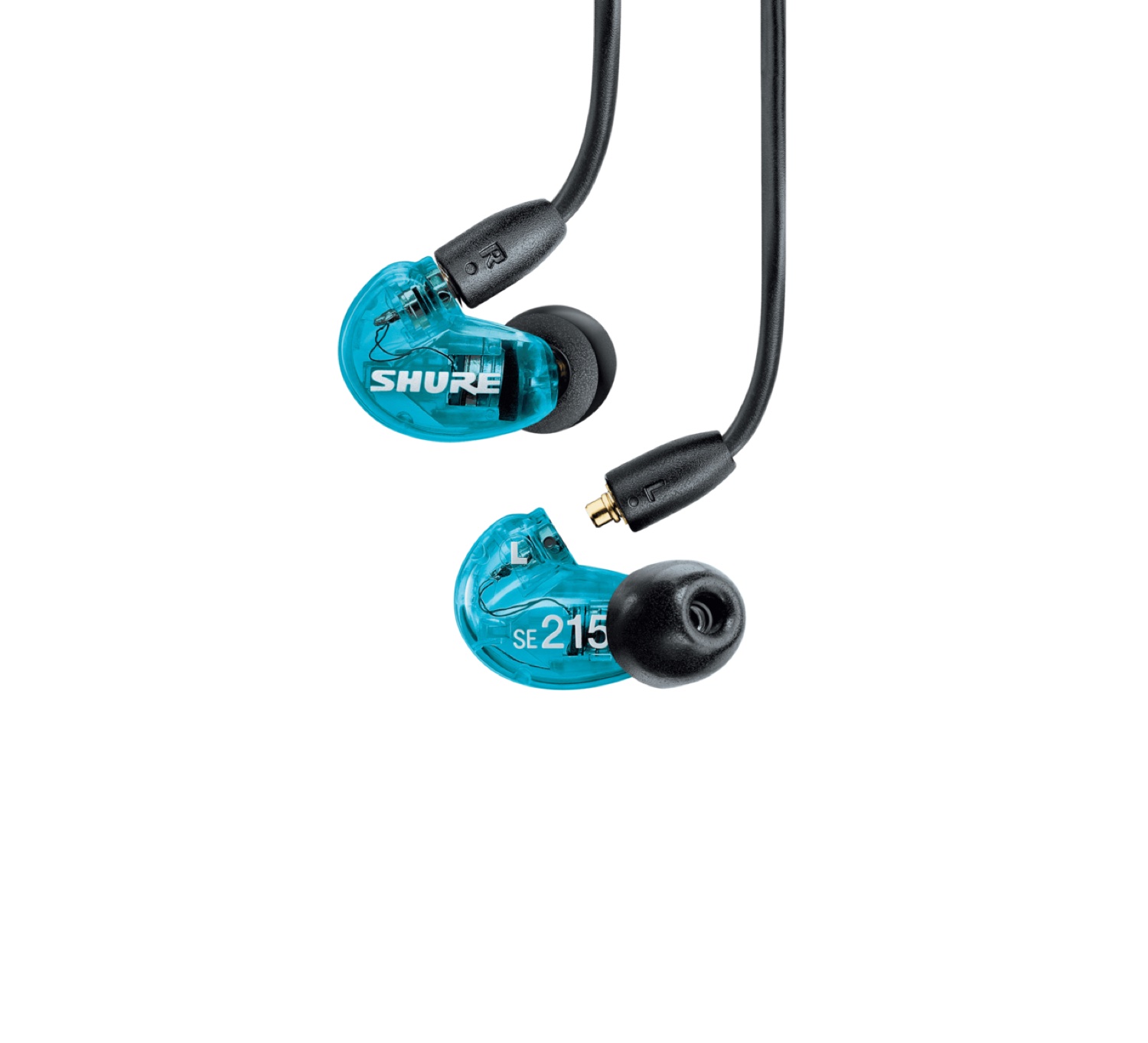 Audífonos Shure SE215-SPE In Ear monitoreo aislantes Azul