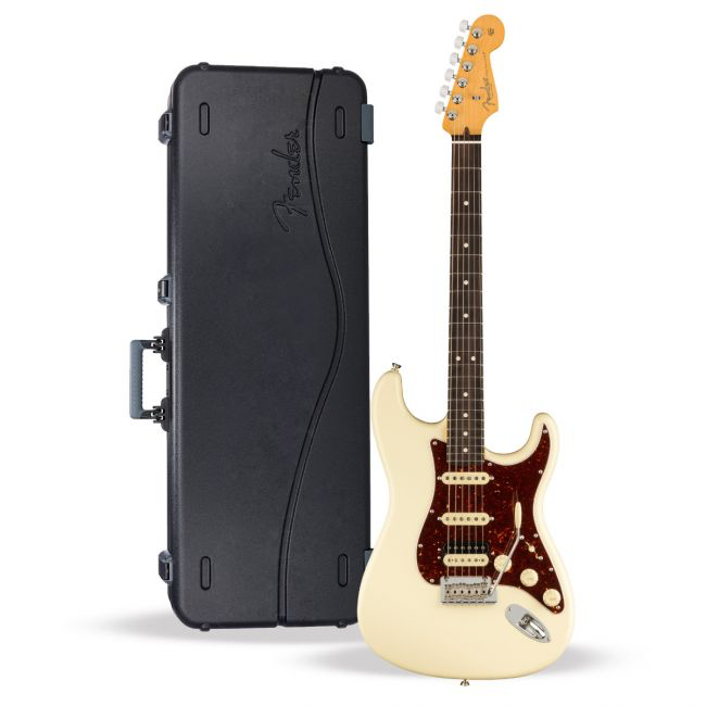 GUITARRA ELECTRICA FENDER AMERICANA PROFESIONAL II STRATOCASTER HSS COLOR OWT 0113910705