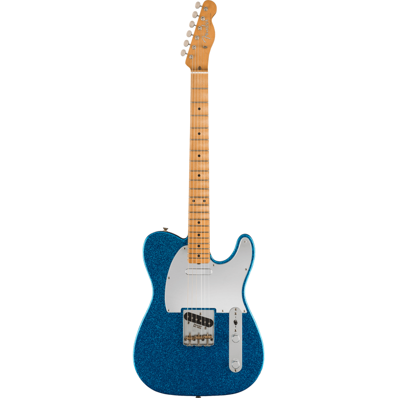 Guitarra Electrica Fender J Mascis Telecaster®, diapasón de arce, Bottle Rocket Blue Flake 0140262326