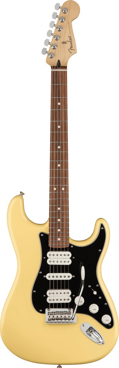 Guitarra Electrica Fender Player Stratocaster® HSH, diapasón de Pau Ferro, crema de mantequilla0144533534