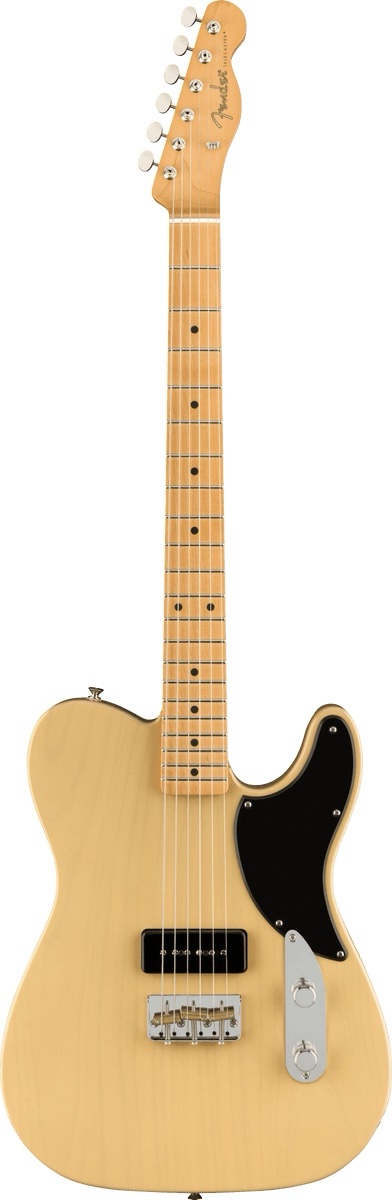 Guitarra Electrica Fender Noventa Telecaster®, diapasón de arce, rubio vintage 0140912307