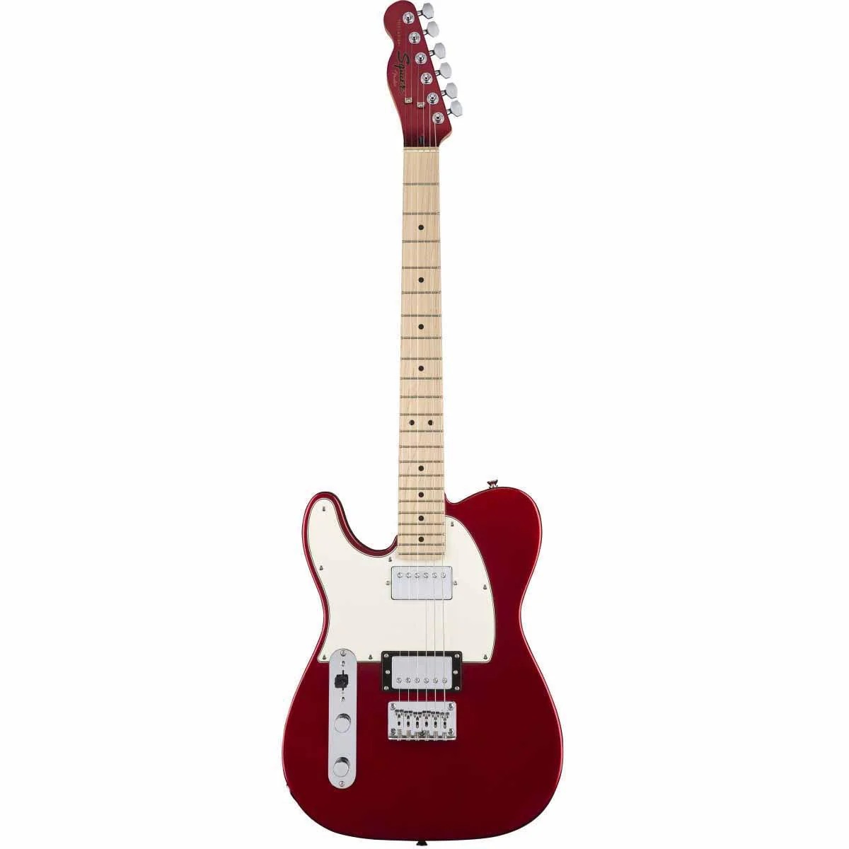 Guitarra Electrica Fender Squier Contemporary Telecaster® HH Left-Handed, Maple Fingerboard, Dark Metallic Red 0371229525