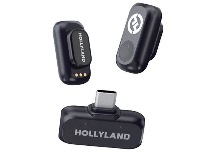 Hollyland LARK A1 Mini Duo Micrófonos de Solapa Inalámbricos