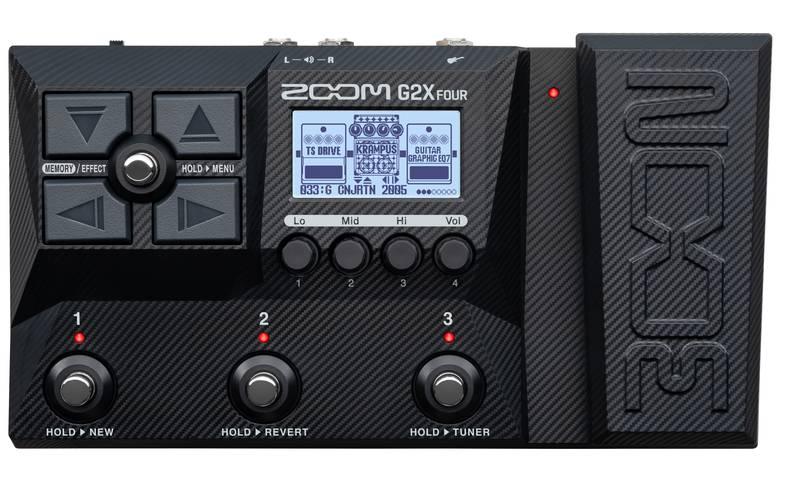 Procesador Zoom G2X FOUR/120GL De Efectos